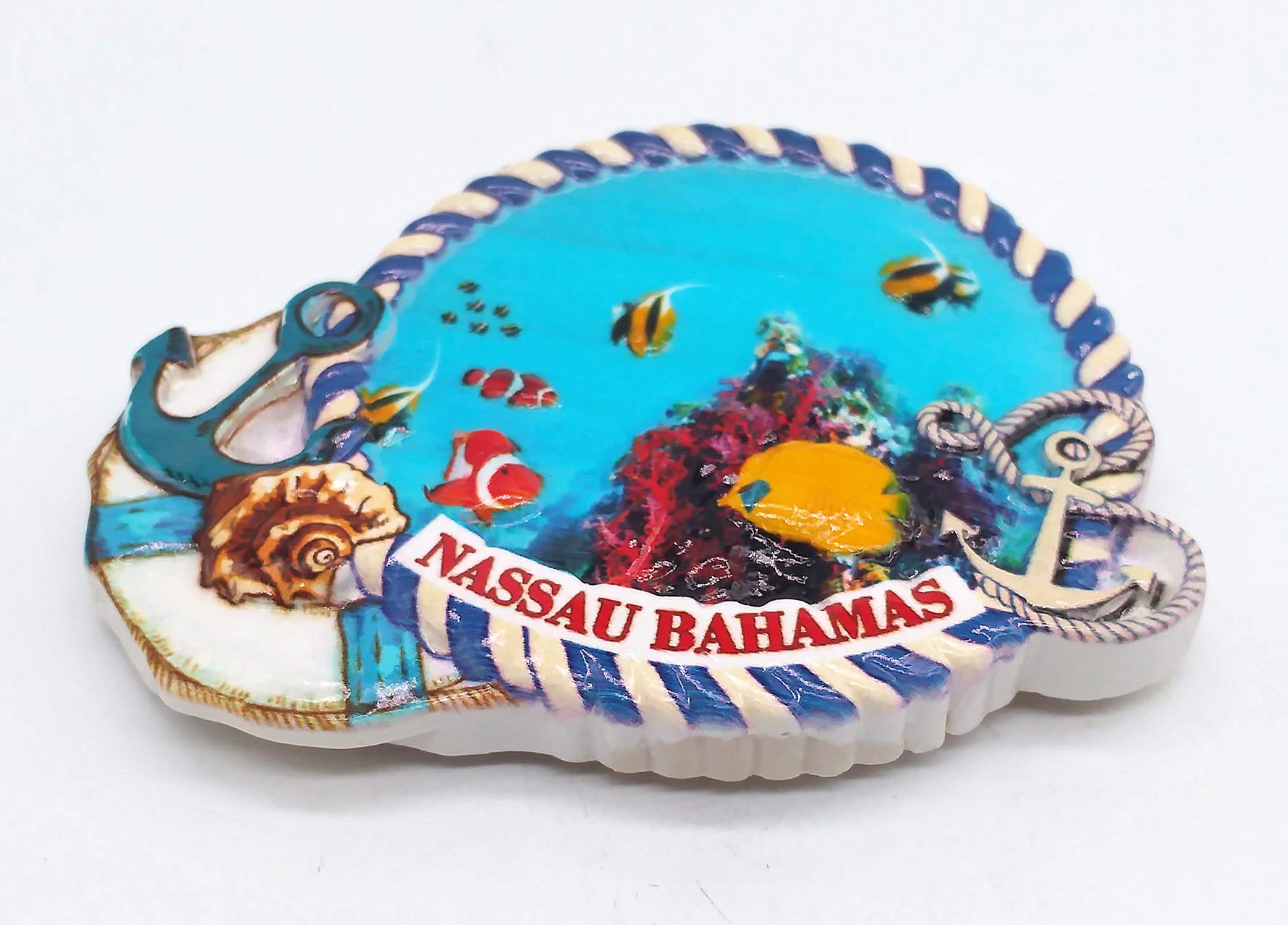 Nassau Bahamas 3D Fridge Magnet Souvenir Gift,Home & Kitchen Decoration Magnetic Sticker,Nassau Bahamas Refrigerator Magnet Collection