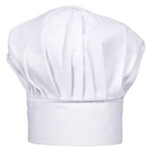 chefskin kids chef white hat with adjustable closure adjustable