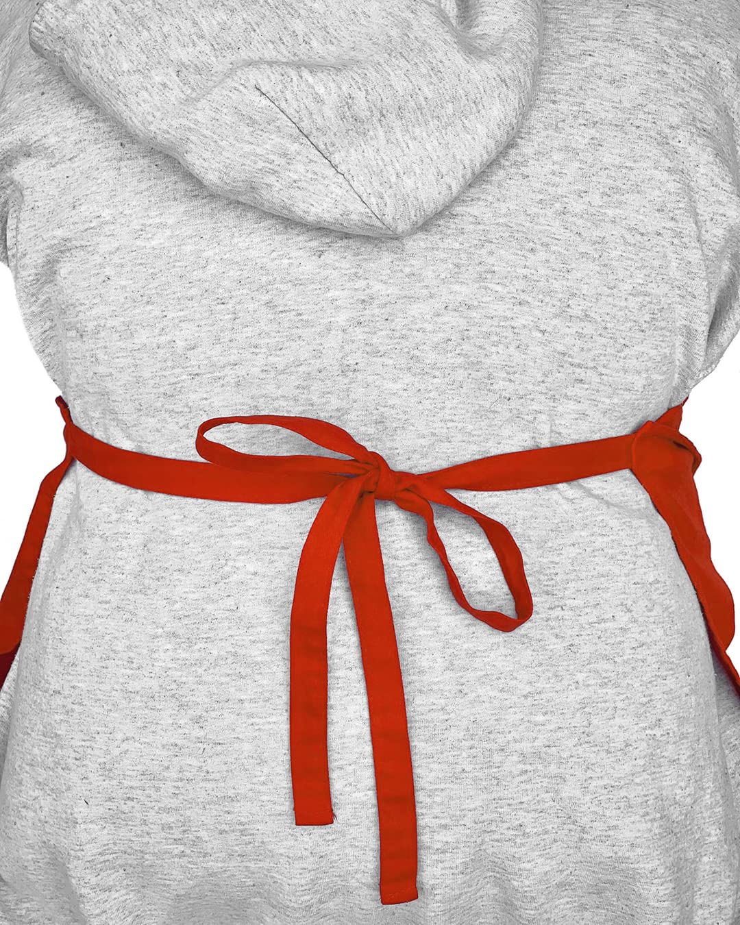 ThisWear Gifts For Granny Gifts For Grandma Everything Is Better In Granny's Kitchen Two Pocket Adjustable Bib Apron Red