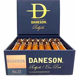 Daneson Single Malt Scotch Wood Toothpick Lightweight Portable Wooden Gift for Men With Elegant and Luxury Design Toothpick Holder 12 Toothpicks(SCOTCH)