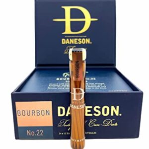 Daneson Single Malt Scotch Wood Toothpick Lightweight Portable Wooden Gift for Men With Elegant and Luxury Design Toothpick Holder 12 Toothpicks(SCOTCH)