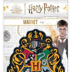 Paper House Productions Harry Potter Die Cut Hogwarts Crest 3" Magnet for Refrigerators and Lockers