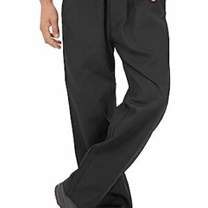 Chef Works Men's Better Built Baggy Chef Pants, Black, Large