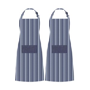 kitchen apron |chef apron with 2 pockets|cotton bib apron with adjustable straps| restaurant,embroidery craft painting