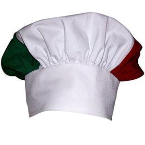 CHEFSKIN Kids Children Italian Italy Mushroom Chef HAT Adjustable Pizza Italian
