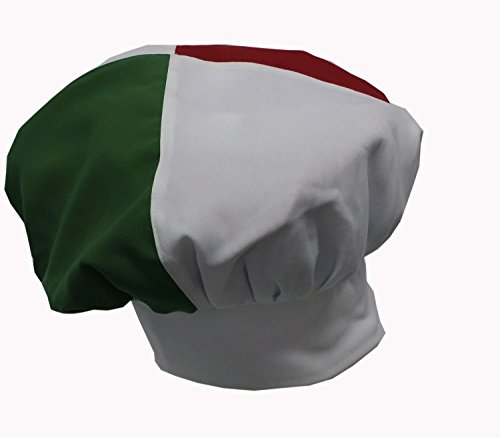 CHEFSKIN Kids Children Italian Italy Mushroom Chef HAT Adjustable Pizza Italian