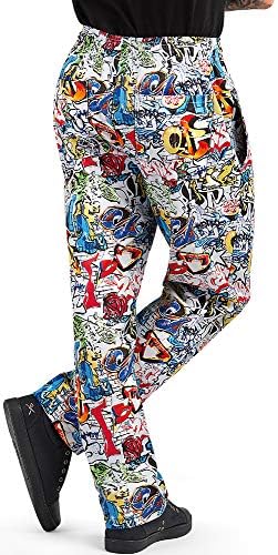 ChefUniforms.com Men's Graffiti Print Baggy Chef Pant (L)