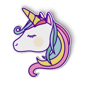 unicorn - magnet - car fridge locker - select size