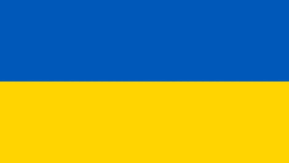 Ukraine Flag Magnet - for Car and Refrigerator - 3.5" x 2" - Authentic Ukrainian Flag Colors