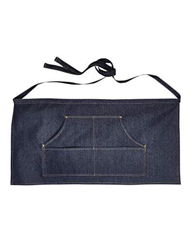 Unisex Jeans Stitch Denim Waist Apron OS INDIGO DENIM