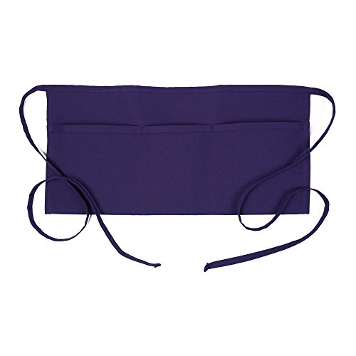 FAME Delta Plus Original 3 Pocket Waist Apron - F9 - Purple (WFA18563PU)