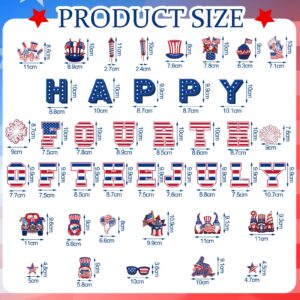 Kathfly 41 Pcs Labor Day Door Magnets Labor Day Party Refrigerator Magnets Happy Labor Day Gnomes Fridge Magnets Statue of Liberty American Flag Car Magnets for Labor Day Decorations