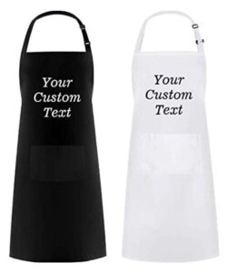 brighttexts custom apron personalized apron for women or man