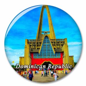 dominican republic fridge magnet decorative magnet bottle opener tourist city travel souvenir collection gift strong refrigerator sticker