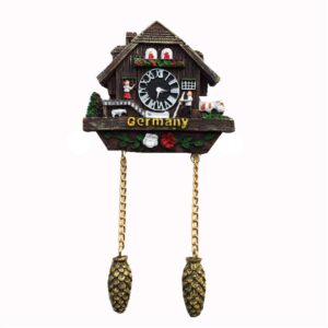 fridge magnet cuckoo clock germany 3d resin handmade craft tourist travel city souvenir collection letter refrigerator sticker