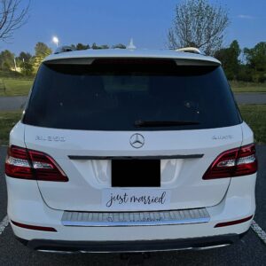 Just Married Car Magnet