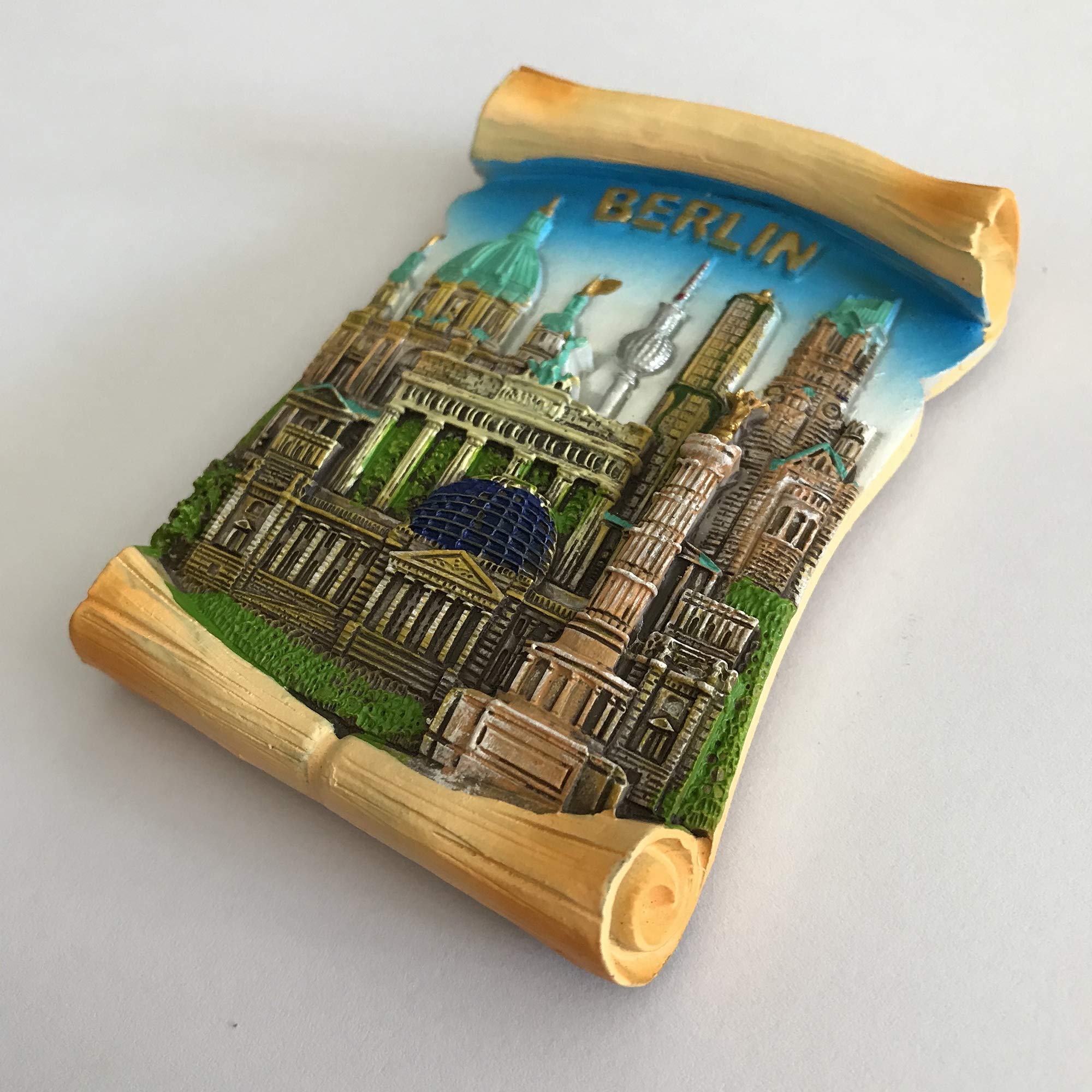 Berlin Germany 3D Refrigerator Magnet Travel Sticker Souvenirs Home & Kitchen Decoration Berlin Fridge Magnet from China