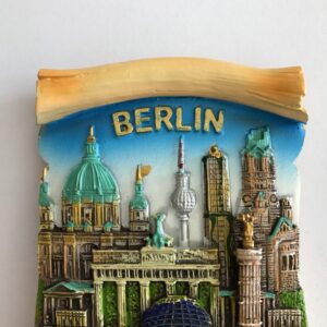 Berlin Germany 3D Refrigerator Magnet Travel Sticker Souvenirs Home & Kitchen Decoration Berlin Fridge Magnet from China