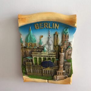 Berlin Germany 3D Refrigerator Magnet Travel Sticker Souvenirs Home & Kitchen Decoration Berlin Fridge Magnet from China