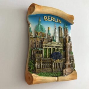 Berlin Germany 3D Refrigerator Magnet Travel Sticker Souvenirs Home & Kitchen Decoration Berlin Fridge Magnet from China