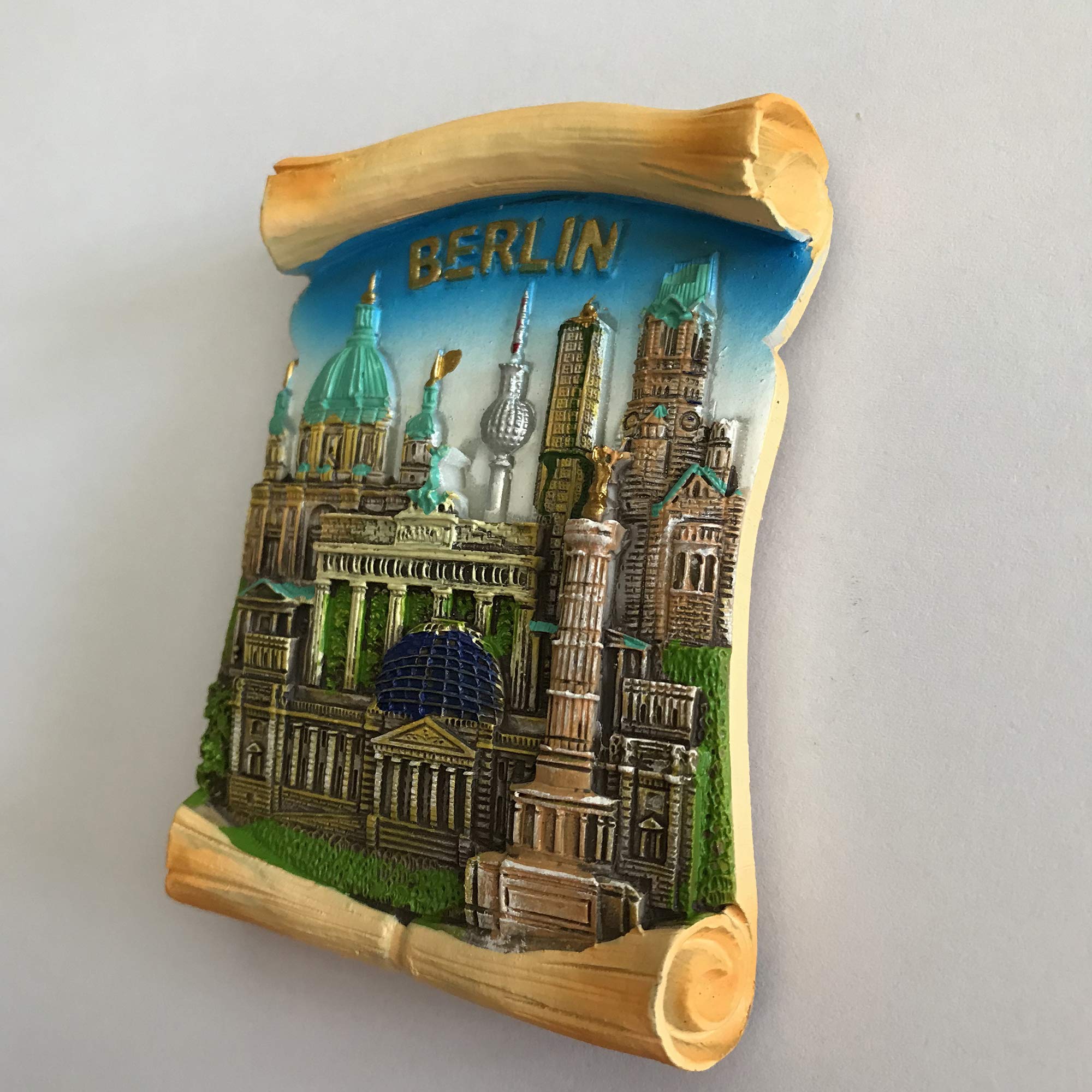 Berlin Germany 3D Refrigerator Magnet Travel Sticker Souvenirs Home & Kitchen Decoration Berlin Fridge Magnet from China