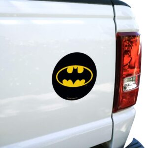 Batman Classic Bat Shield Logo Automotive Car Refrigerator Locker Vinyl Circle Magnet