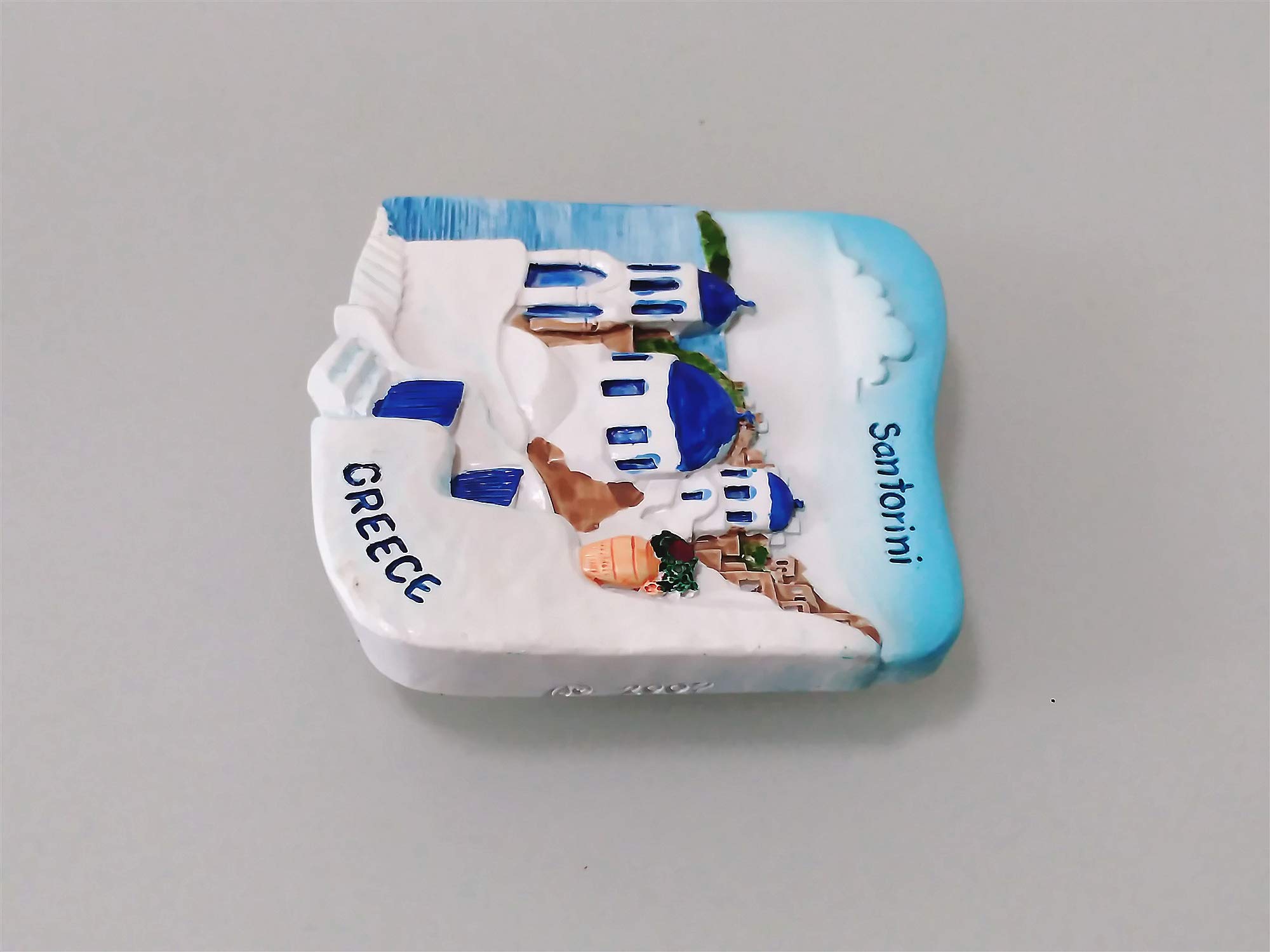 Santorini Greece 3D Fridge Magnet Tourist Souvenir Gift Home & Kitchen Decoration Magnetic Sticker Santorini Greece Refrigerator Magnet Collection