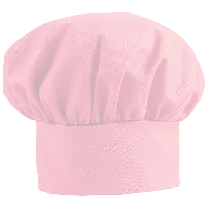 THE APRONPLACE Personalized Embroidered Add A Name Chef Hat - Adults & Kids Sizes - 12 Popular Colors - Great Gift Pink