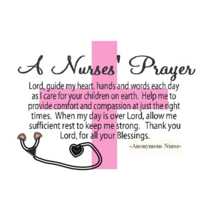 CafePress A Nurses Prayer Best Magnets Rectangle Magnet, 3"x2" Refrigerator Magnet