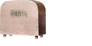 home essentials napkin holder copper finish (80978-he)
