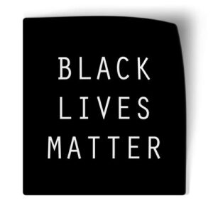ak wall art black lives matter blm - magnet - car fridge locker - select size