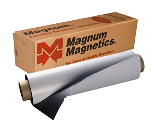 24" X 5' Roll Magnetic Sheeting - Magnum Magnetics