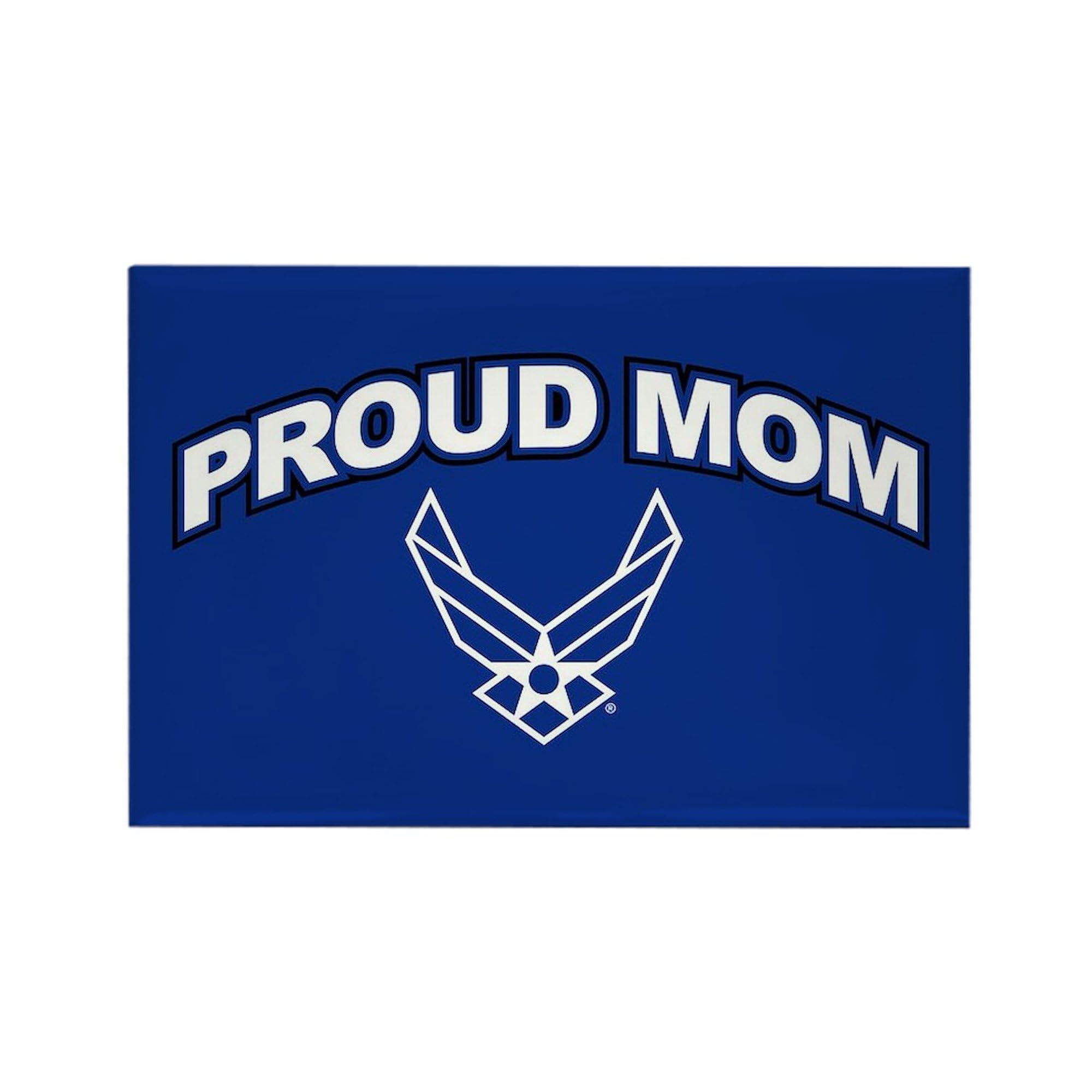 CafePress U.S. Air Force Proud Mom Rectangle Magnet, 3"x2" Refrigerator Magnet