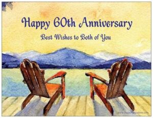 happy 60th wedding anniversary magnet by www.sassyxpressions.com