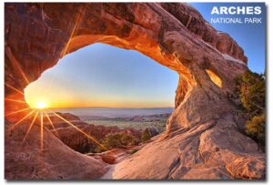 arches national park nature refrigerator magnet size 2.5" x 3.5"