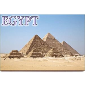 egypt fridge magnet cairo travel souvenir egyptian pyramids