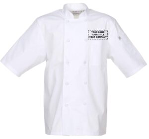 chef works custom men's montreal cool vent chef coat