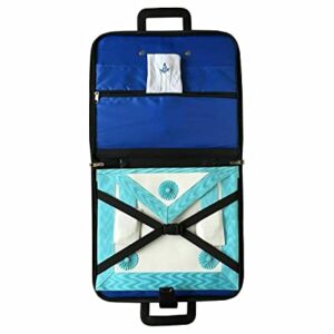 Masonic MM/WM and Provincial Full Dress Apron Past Master Cases Blue free size