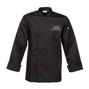 chef works custom unisex bastille chef coat