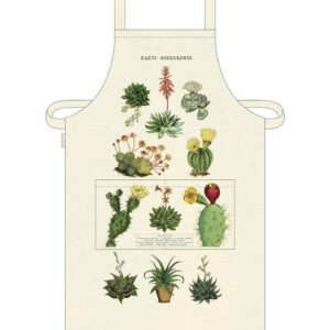 Succulents Vintage Apron