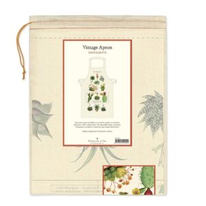 Succulents Vintage Apron