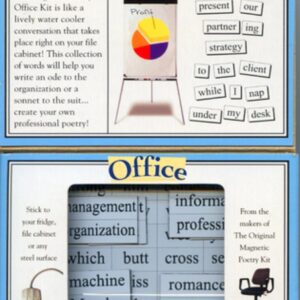 Magnetic Poetry - Office Kit - Words for Refrigerator - Write Poems and Letters on the Fridge - Made in the USA