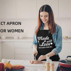 Gifts for Mom from Daughter Son,Apron Women,Cooking Apron,Funny Apron for Mom,Birthday Gifts for Mom