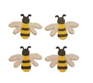embellish your story 22005y bee magnets set of 4