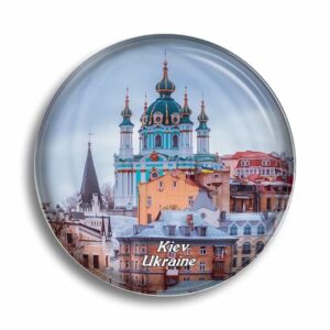 fridge magnet golden gate kiev ukraine glass magnets for refrigerator souvenirs cute crystal magnet decor for whiteboard office home gift