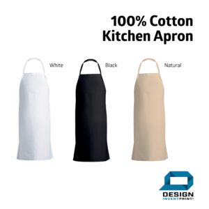 Birthday Apron Funny Cooking Gift for Women Men Act My Age 18th 21st 30th 40th 50th 60th 65th 70th 75th 80th 90th Present (Natural)