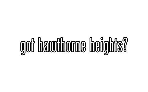 MAGNET Got Hawthorne Heights? Magnetic Vinyl Car Fridge Sticks to any Metal Surface 5"