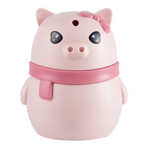 vorcool automatic toothpick dispenser cute pig shape pop- up toothpick holder plastic fruit pick storage box container for home kitchen restaurant1