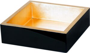 design design 706-08559 napkin holder, 5.875 x 5.875 x 1.625, multicolor