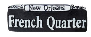 new orleans french quarter street sign souvenir refrigerator magnet